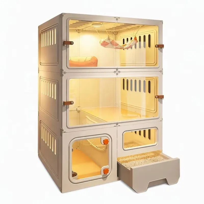 럭셔리 글래스 친환경 고양이 빌라, 초대형 공간, 서랍 - Sustainable Living Spaces 리뷰 및 가격